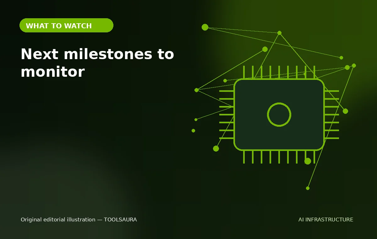 Editorial illustration about NVIDIA Safe Superintelligence partnership: next milestones