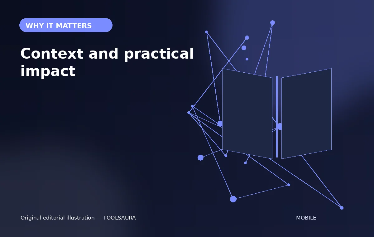 Editorial illustration about Galaxy Z Fold8 Ultra: practical impact